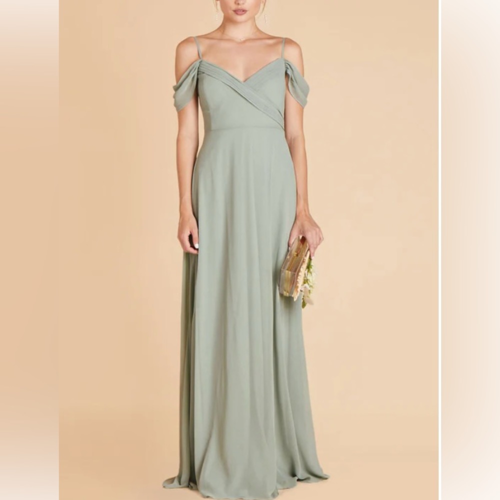 Birdy Grey Sage Chiffon Spencer Dress size XL